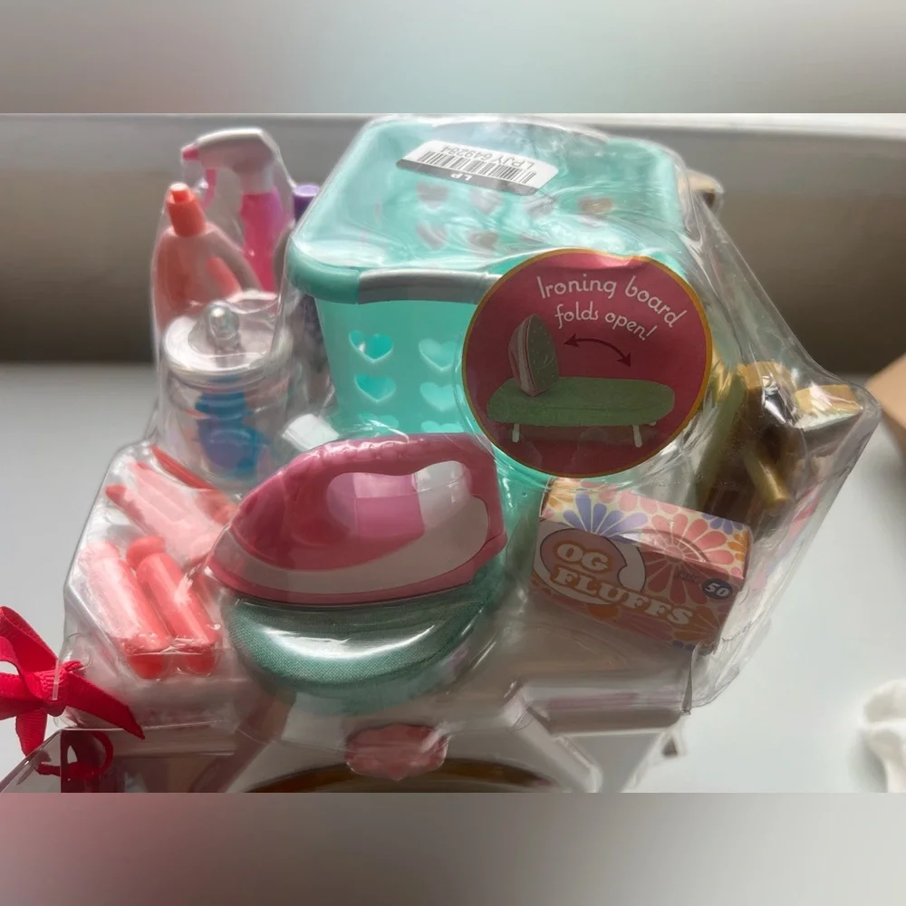 Our Generation Laundry Day Washing Machine Dollhouse Accessory Set for 18